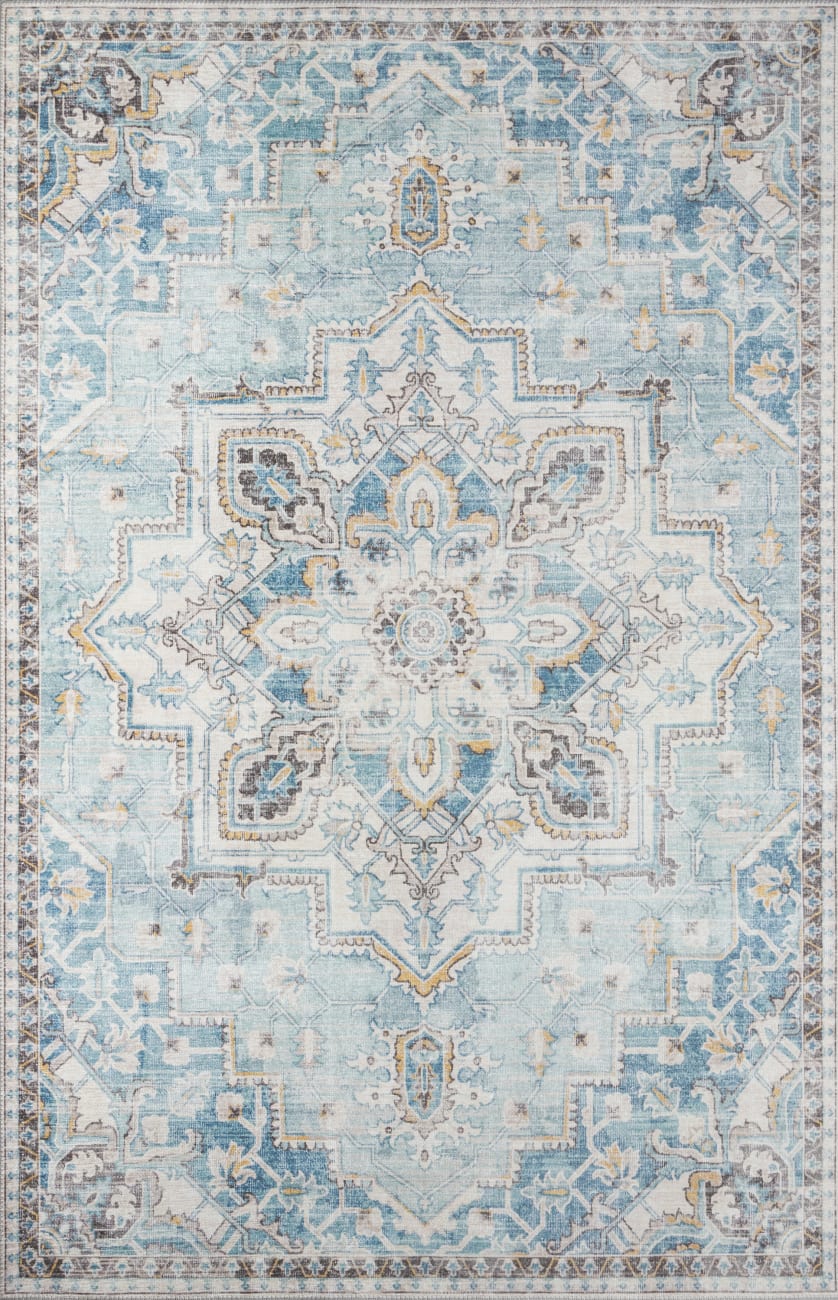 AFSHAAFS32LBL - Momeni - Afshar - Light Blue AFS32