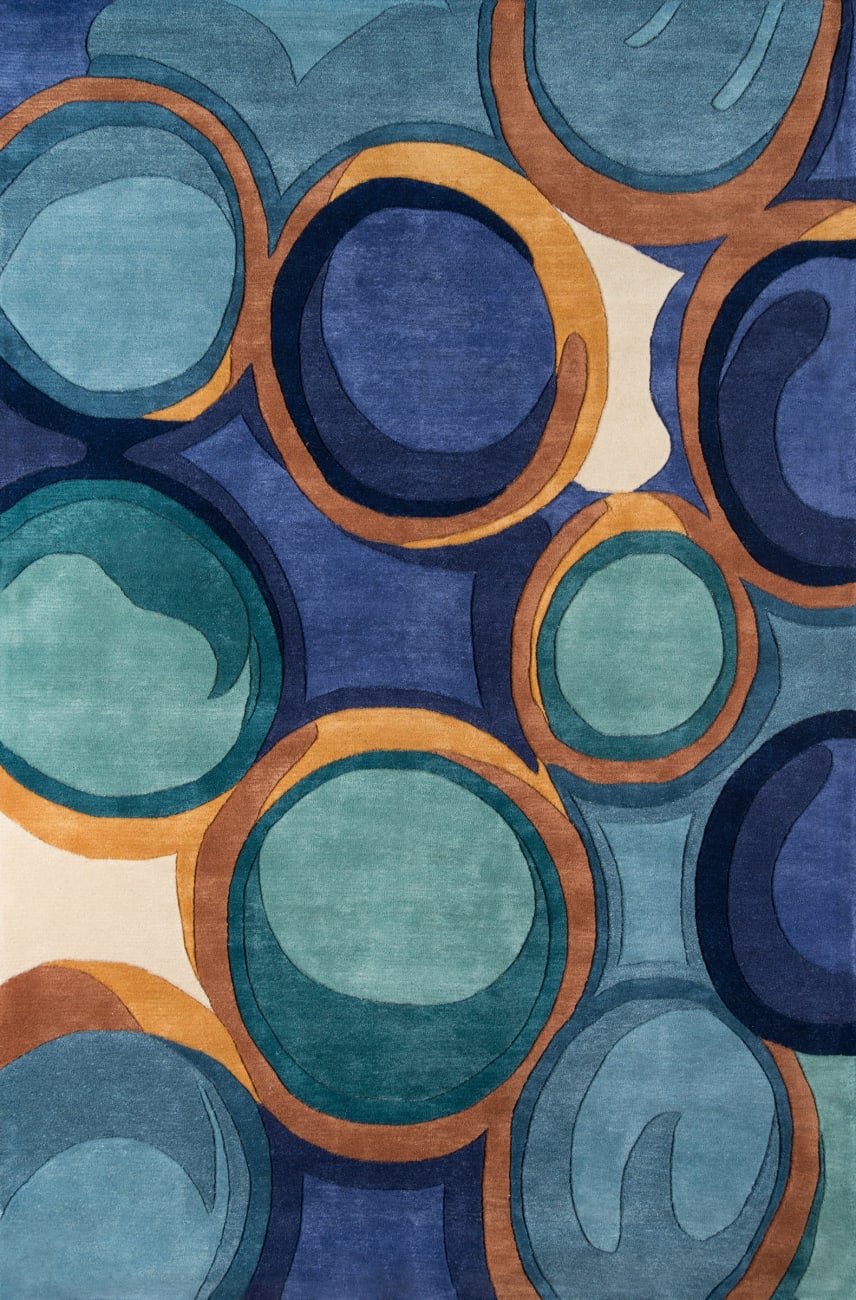 NEWWANW133BLU - Momeni - New Wave - Blue NW133