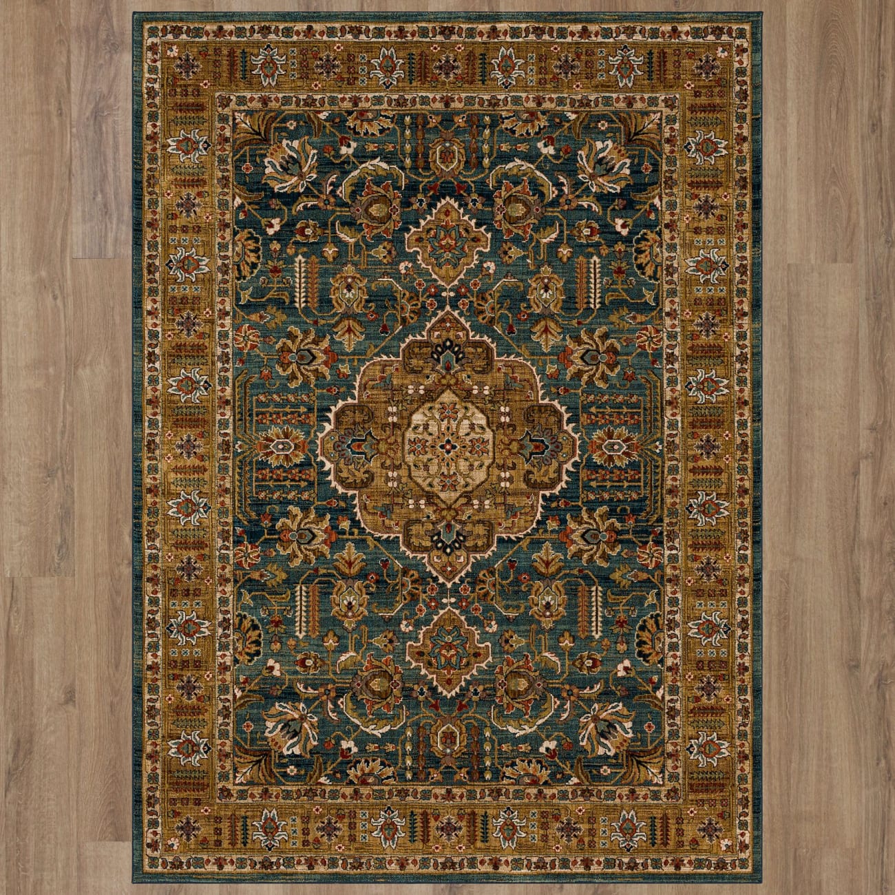 Spice Market - Aksum Aquamarine 90933-50123 - Karastan - Spice Market - Aksum Aquamarine 90933