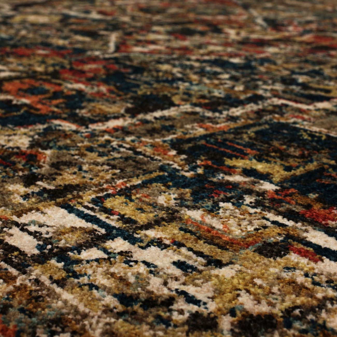 90807-50130-096132 - Karastan - Spice Market - Alcantara Sapphire - 8' X 11'