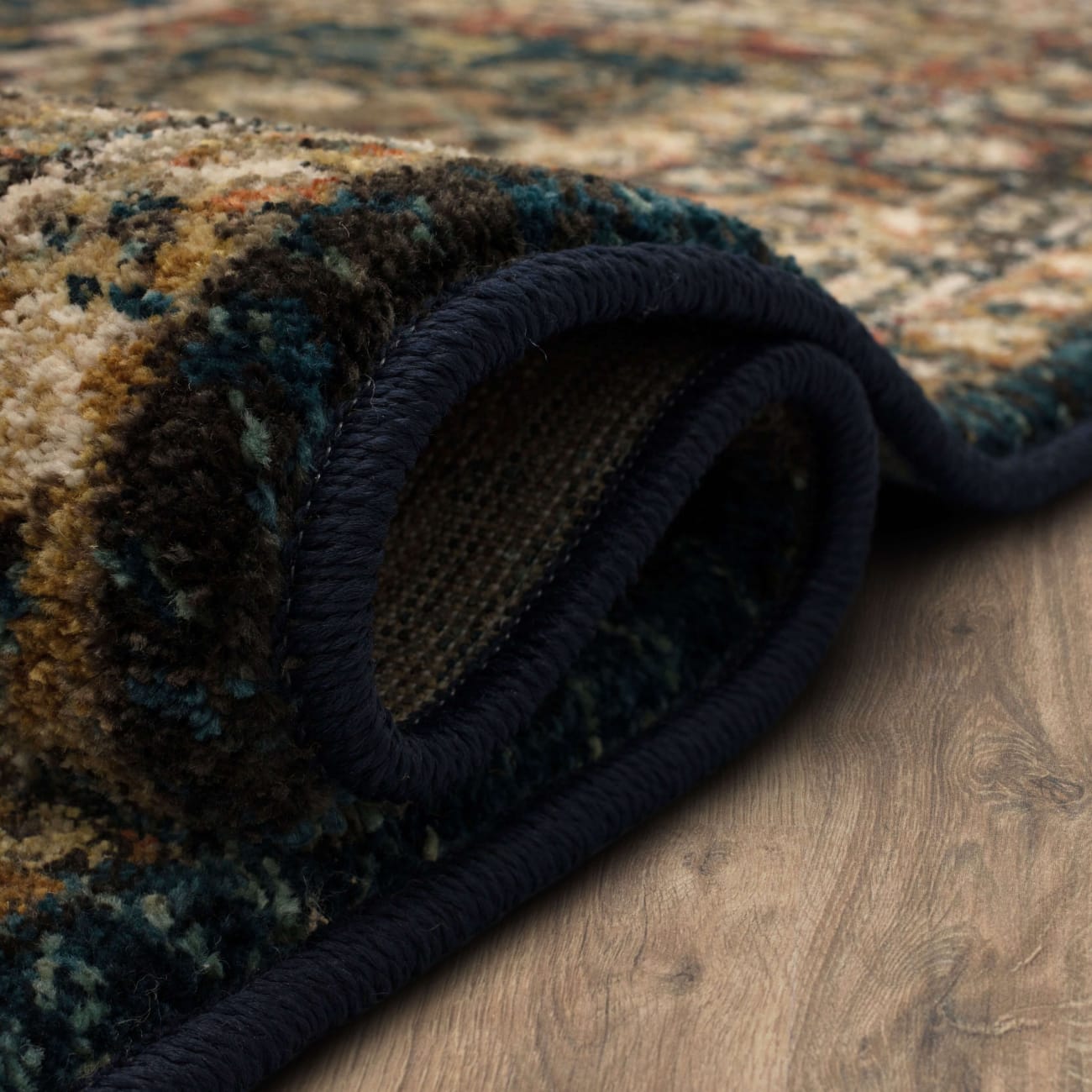 90807-50130-096132 - Karastan - Spice Market - Alcantara Sapphire - 8' X 11'