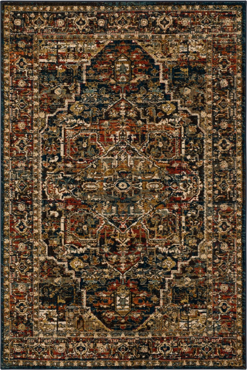 90807-50130-096132 - Karastan - Spice Market - Alcantara Sapphire - 8' X 11'