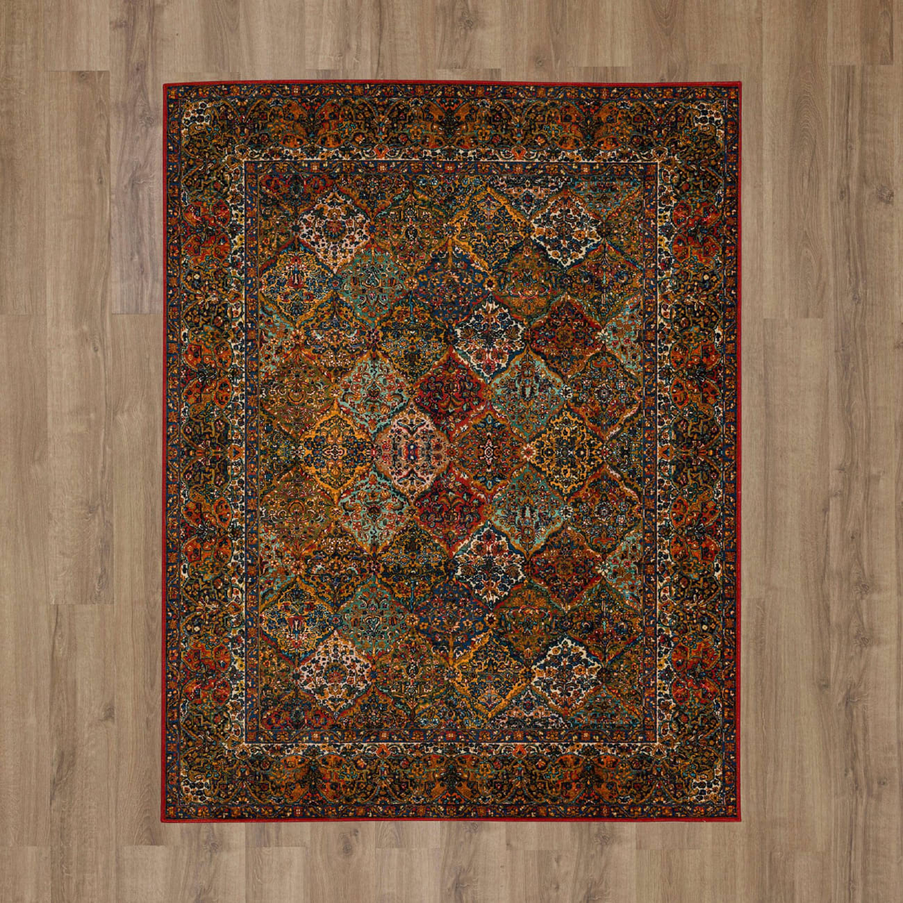 Kaleidoscope - Canterbury Red ZS019-A400 - Karastan - Kaleidoscope - Canterbury Red ZS019
