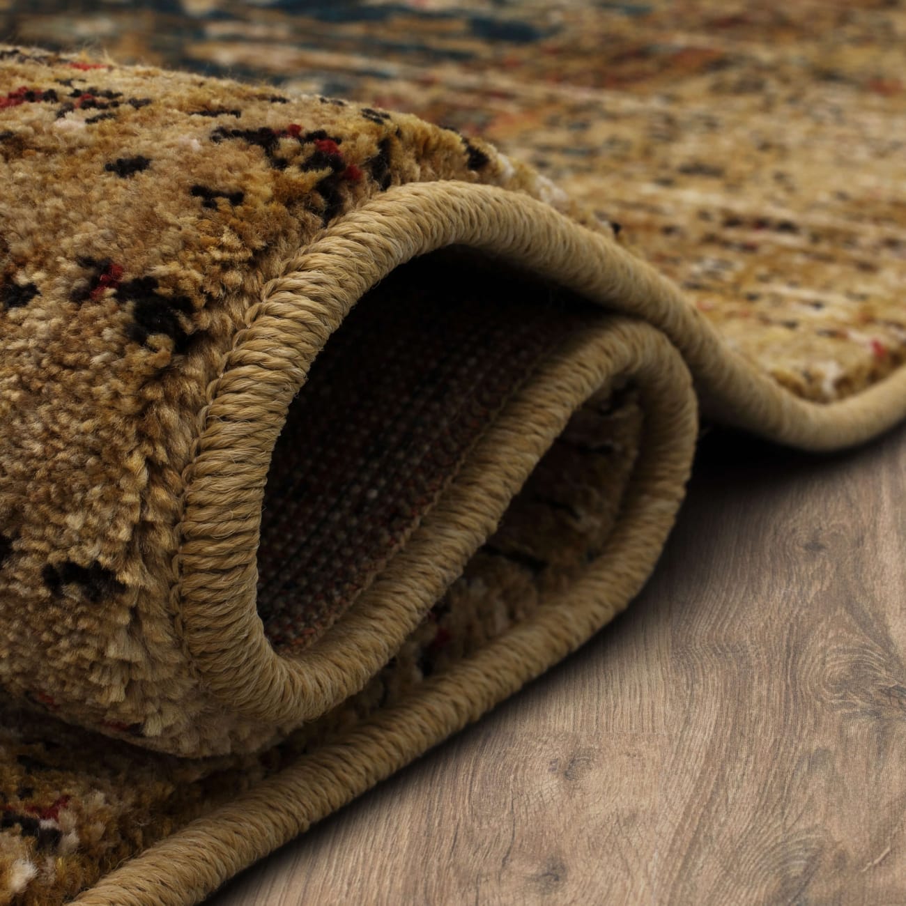 90666-10034-063094 - Karastan - Spice Market - Charax Gold - 5' 3" X 7' 10"