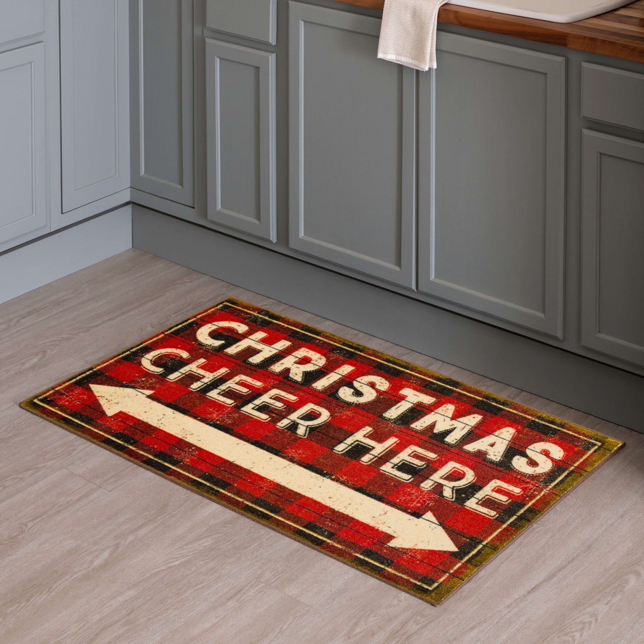 Prismatic - Santas Workshop Red ZW227-A400 - Mohawk Home - Prismatic - Santas Workshop Red ZW227