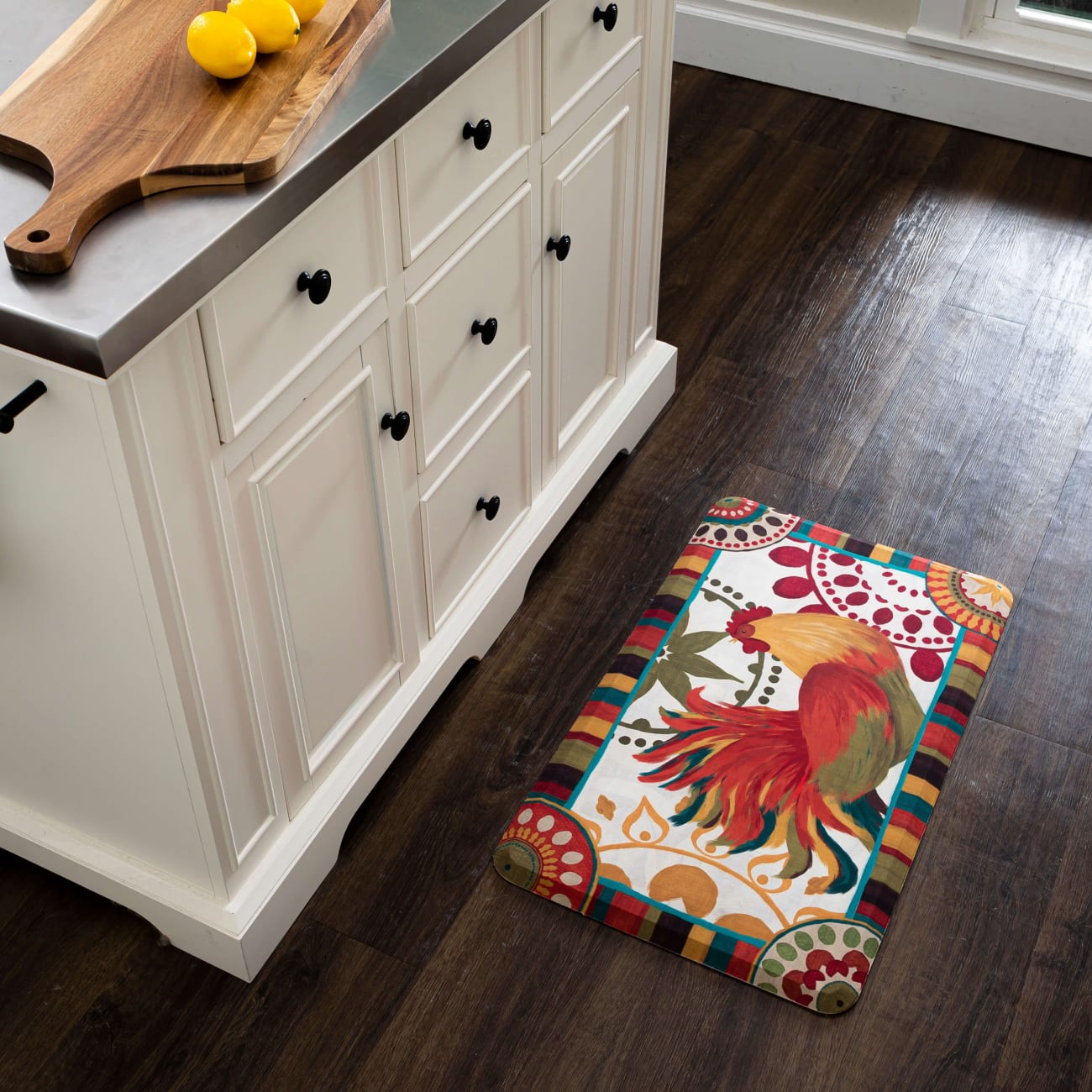 Dri-Pro Cushion Mat - Classy Italian Lemons Multi 4872-17613 - Mohawk Home - Dri-Pro Cushion Mat - Classy Italian Lemons Multi 4872