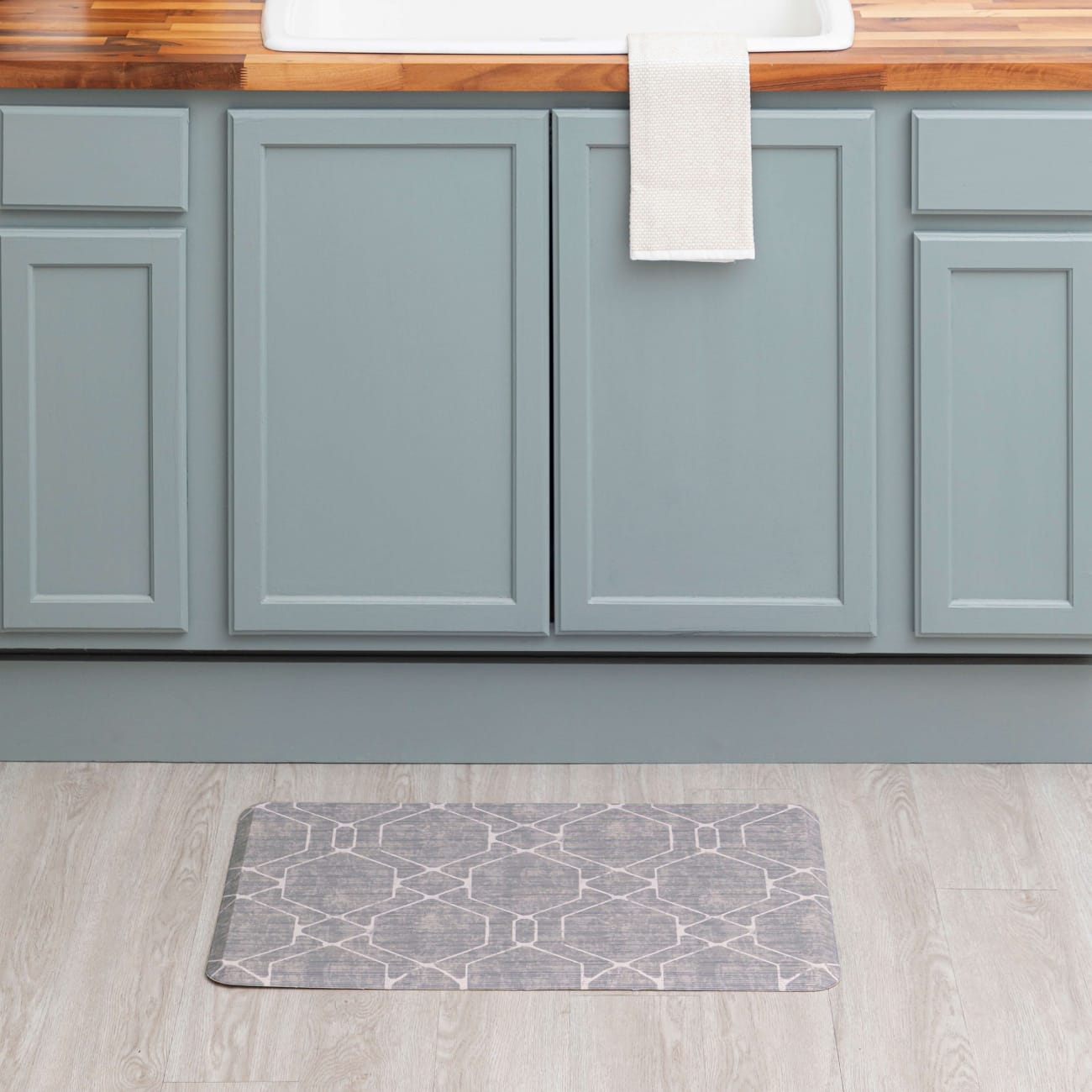 Dri-Pro Cushion Mat - Stark Tiles Multi 4872-19311 - Mohawk Home - Dri-Pro Cushion Mat - Stark Tiles Multi 4872