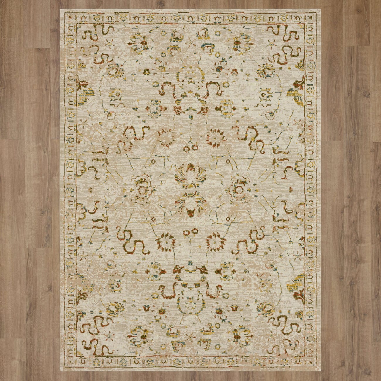 R1181-443-060090 - Karastan - Memento - Fresco Cream - 5' X 7' 6"