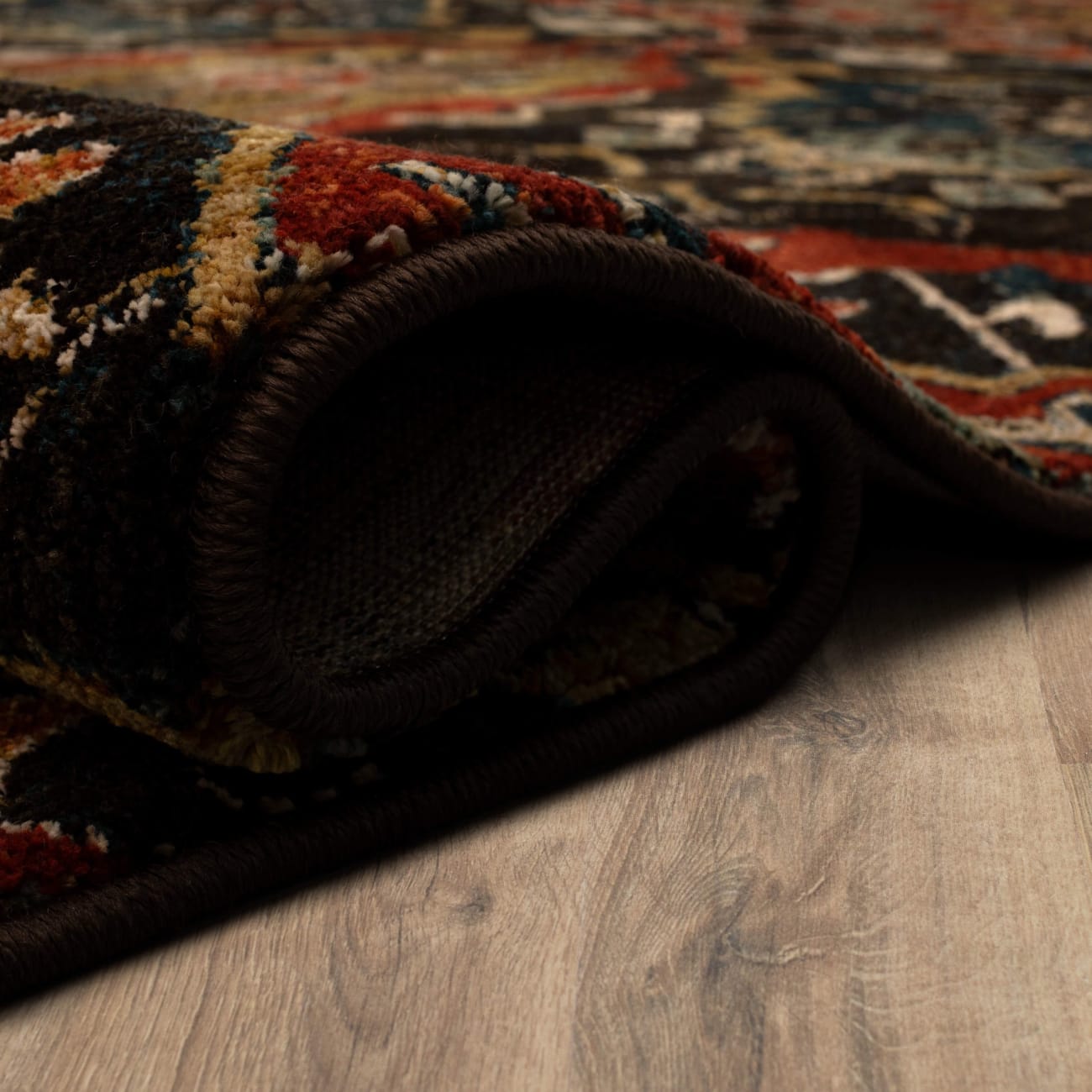 92371-90097-041065 - Karastan - Spice Market - Glenmore Charcoal - 3' 5" X 5' 5"