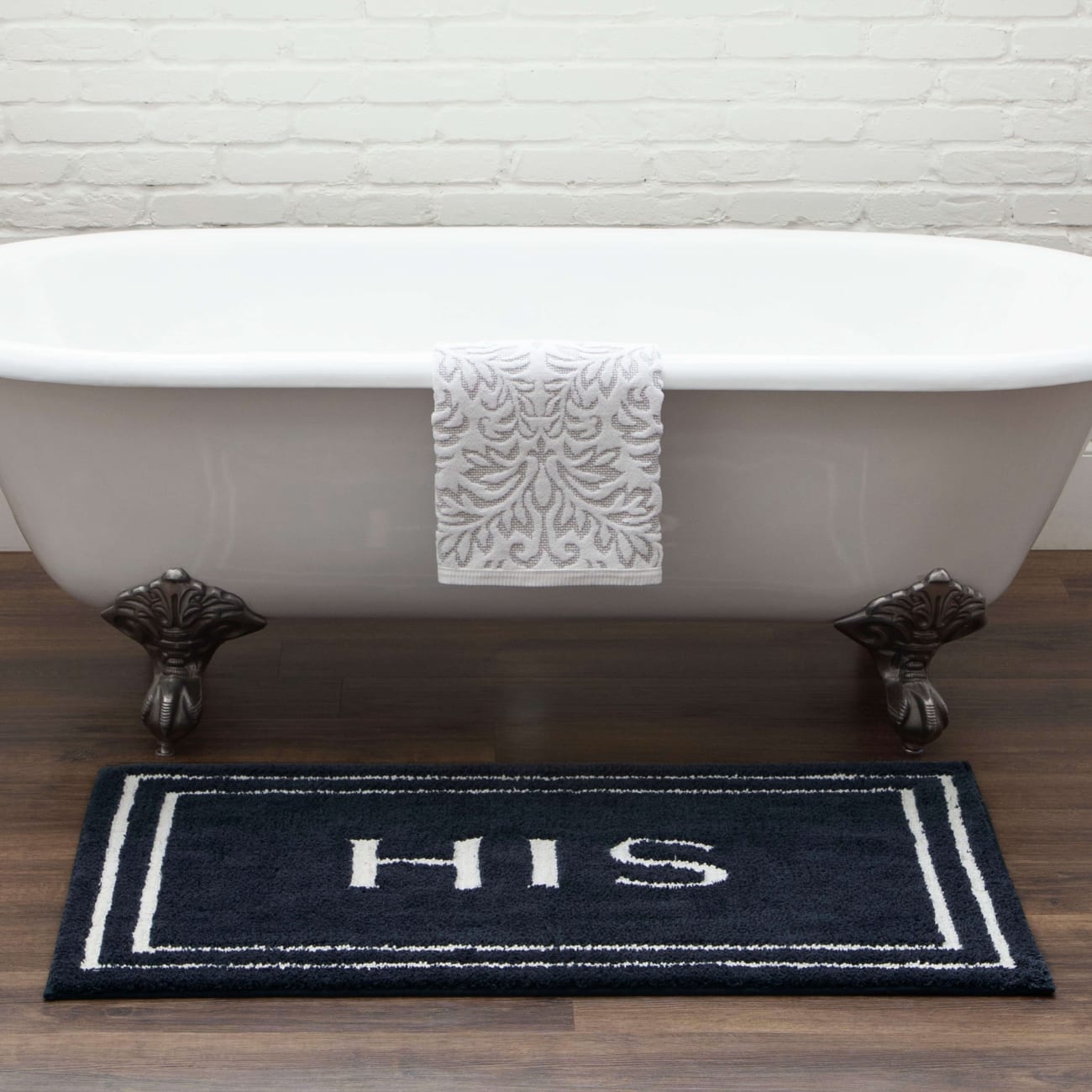 Island Life Bath - Homespun Noodle Cool Grey N6480-9975 - Mohawk Home - Island Life Bath - Homespun Noodle Cool Grey N6480