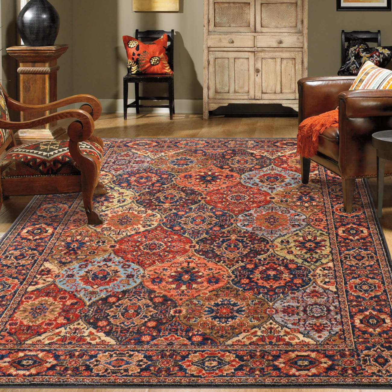 90669-90097-024036 - Karastan - Spice Market - Levant Multi - 2' X 3'