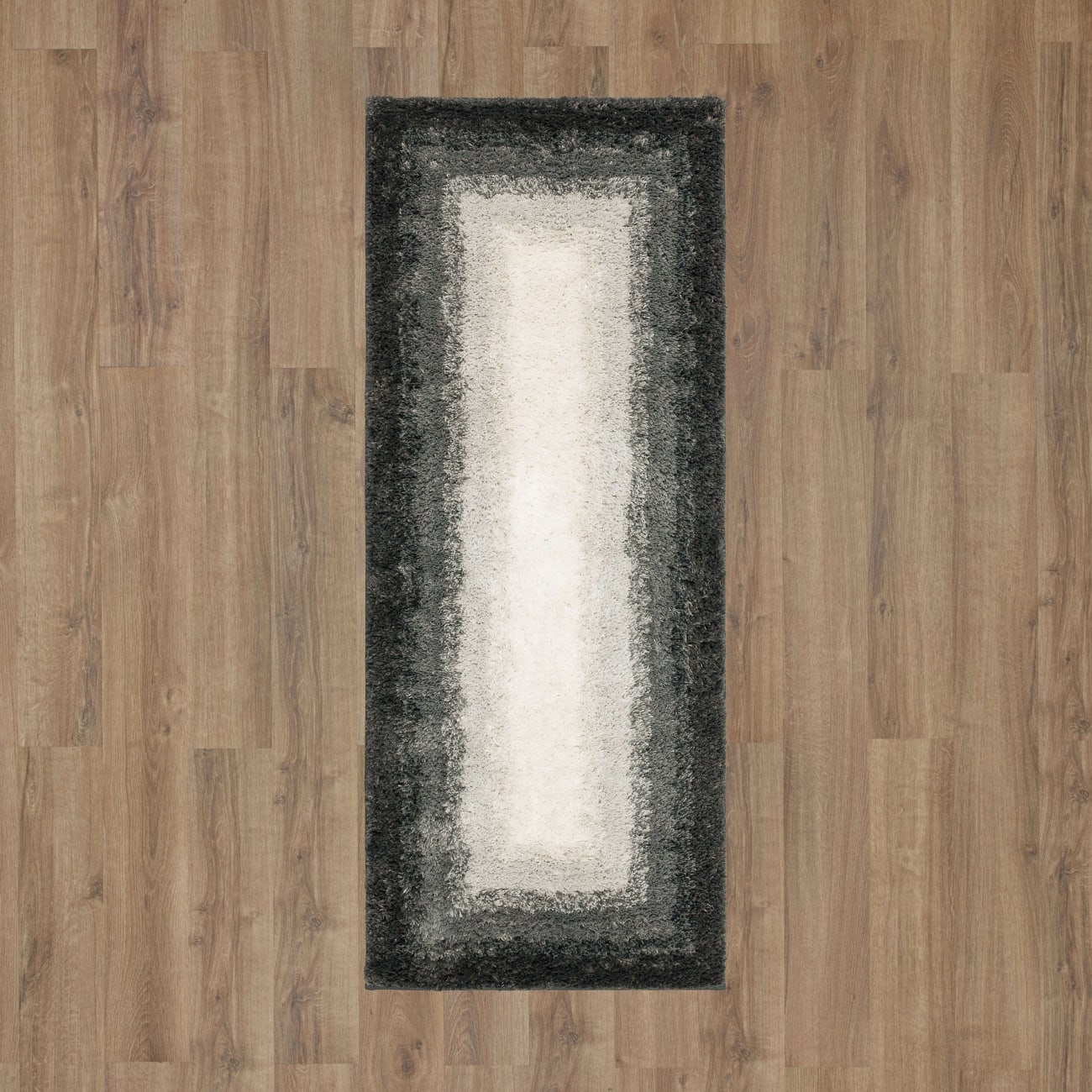 Gradient Bath - Ombre Border Barley N6107-9620 - Mohawk Home - Gradient Bath - Ombre Border Barley N6107