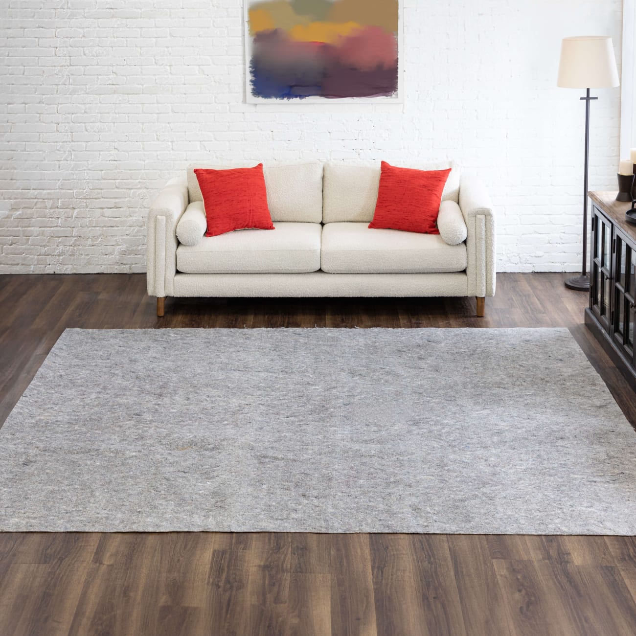 DR011-999-072108 - Mohawk Home - Pet Friendly Rug Pad - Grey - 6' X 9'