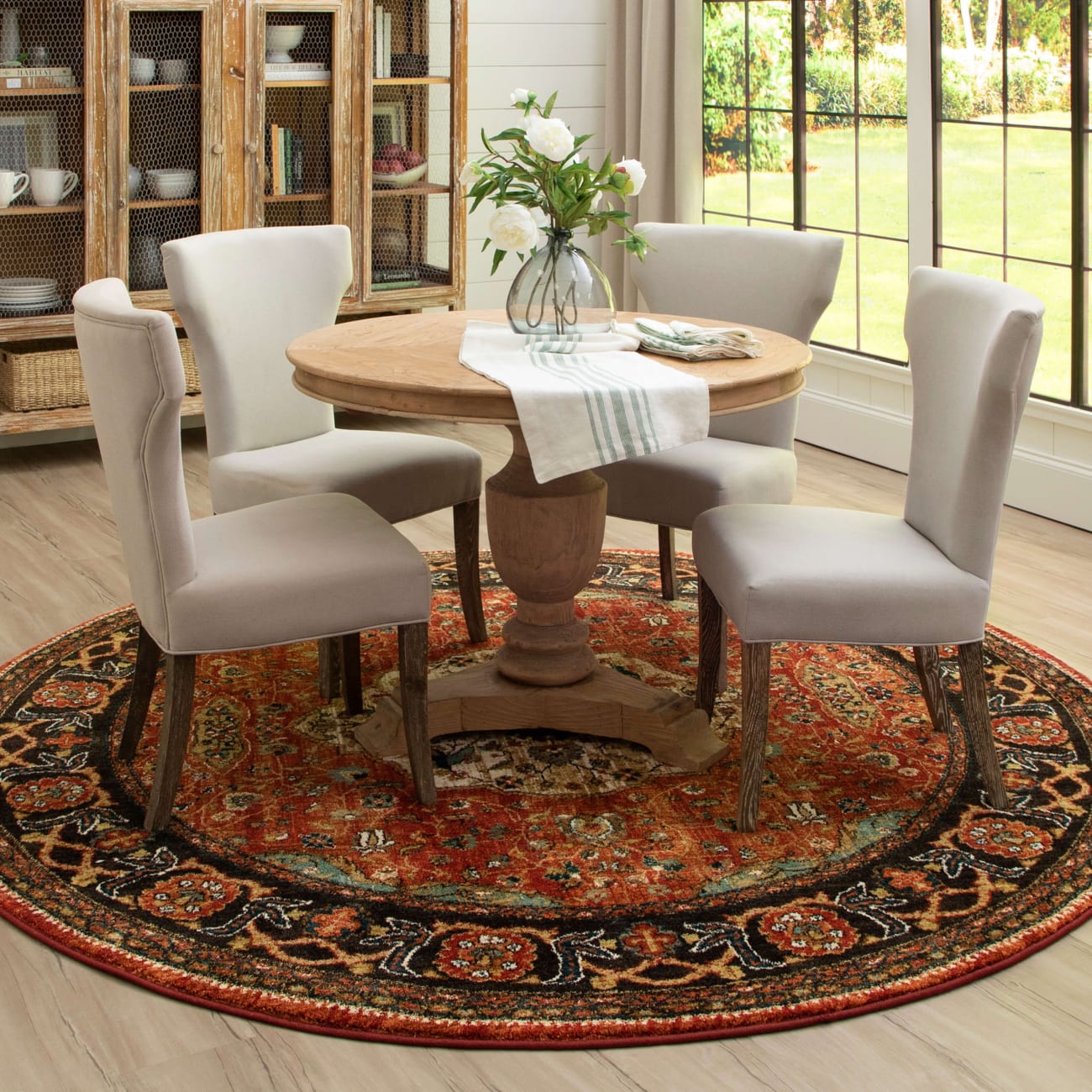 90661-90097-R096 - Karastan - Spice Market - Petra Multi - 8' ROUND