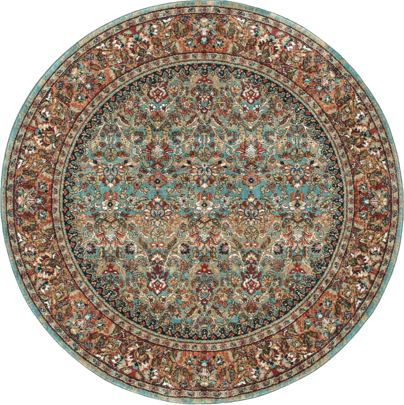 Spice Market - Tigris Aquamarine 90662-50123 - Karastan - Spice Market - Tigris Aquamarine 90662