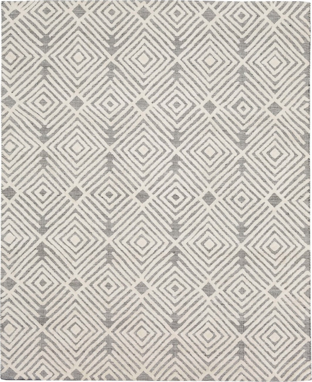 Sirocco - Tipaza Black/White R1102-3512 - Drew & Jonathan Home by Karastan - Sirocco - Tipaza Black/White R1102