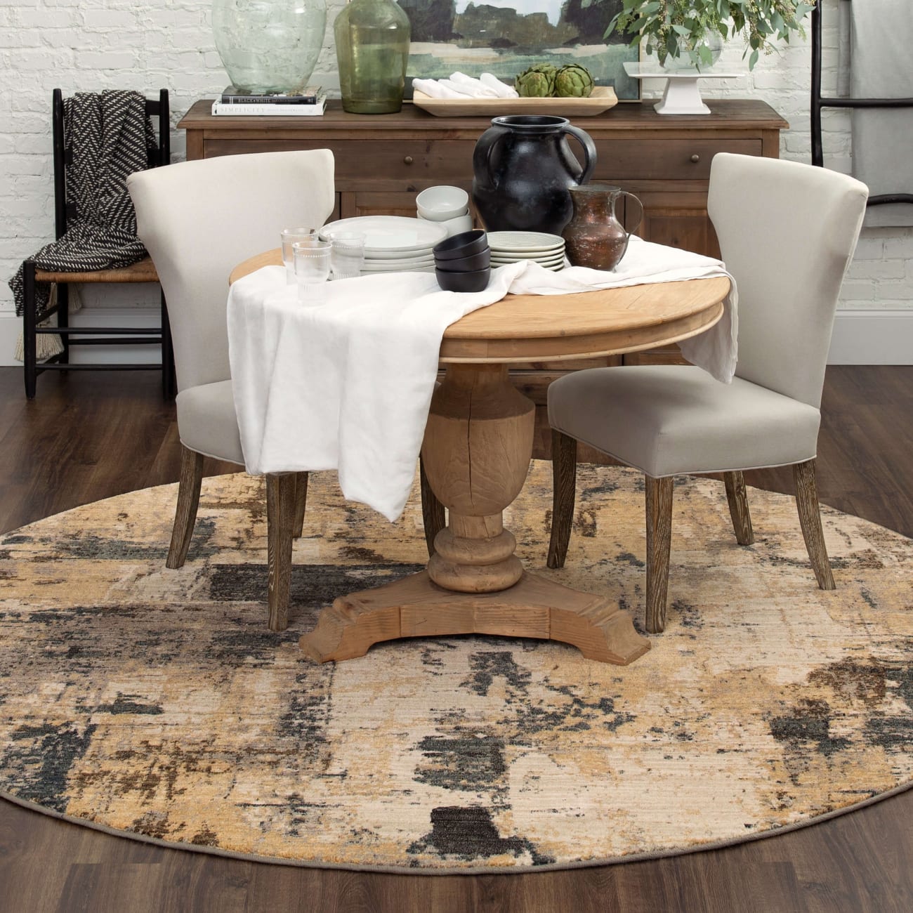 Elements - Treviso Grey 91420-90082 - Karastan - Elements - Treviso Grey 91420