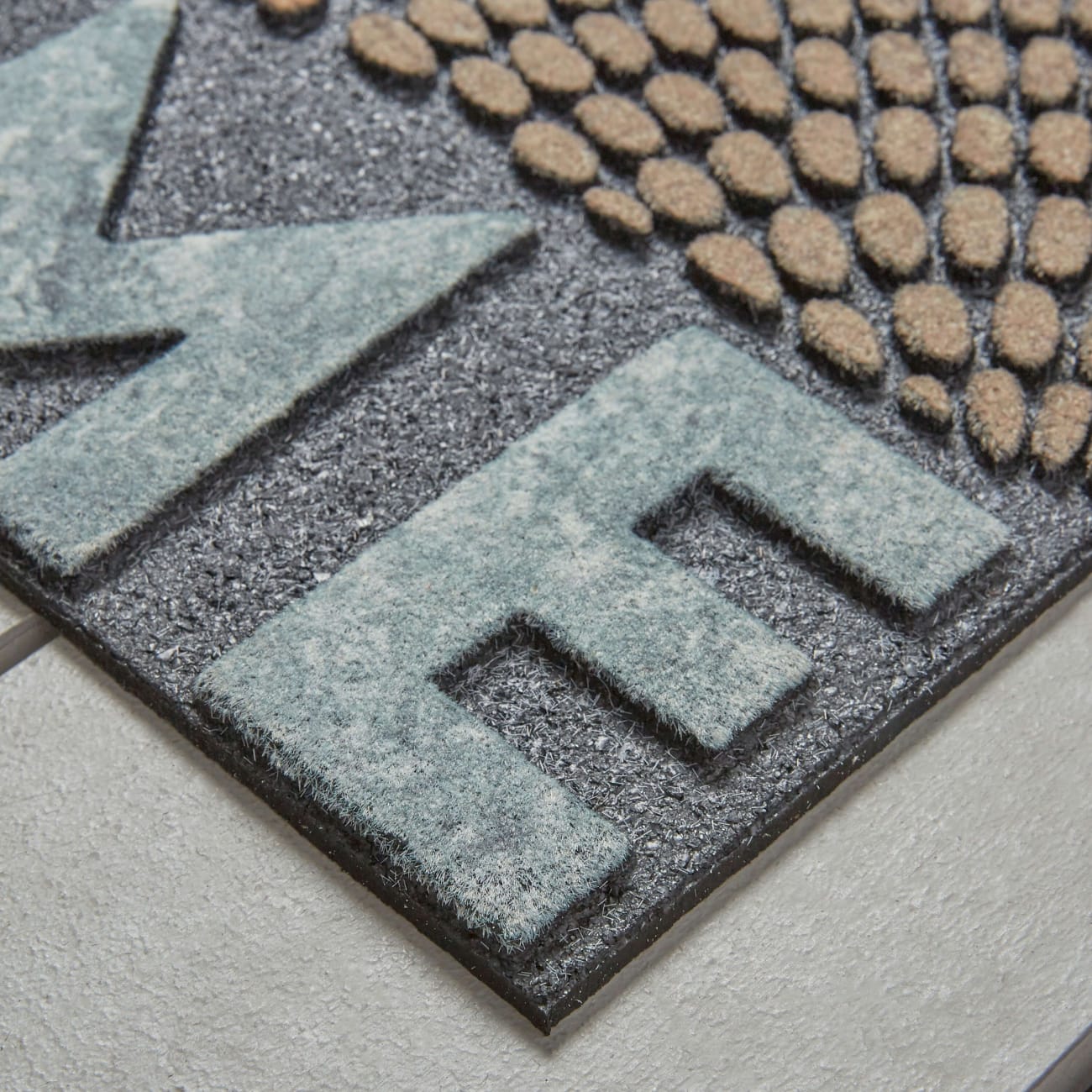 Doorscapes Mat - Wipe Your Paws Grey 4839-18303 - Mohawk Home - Doorscapes Mat - Wipe Your Paws Grey 4839
