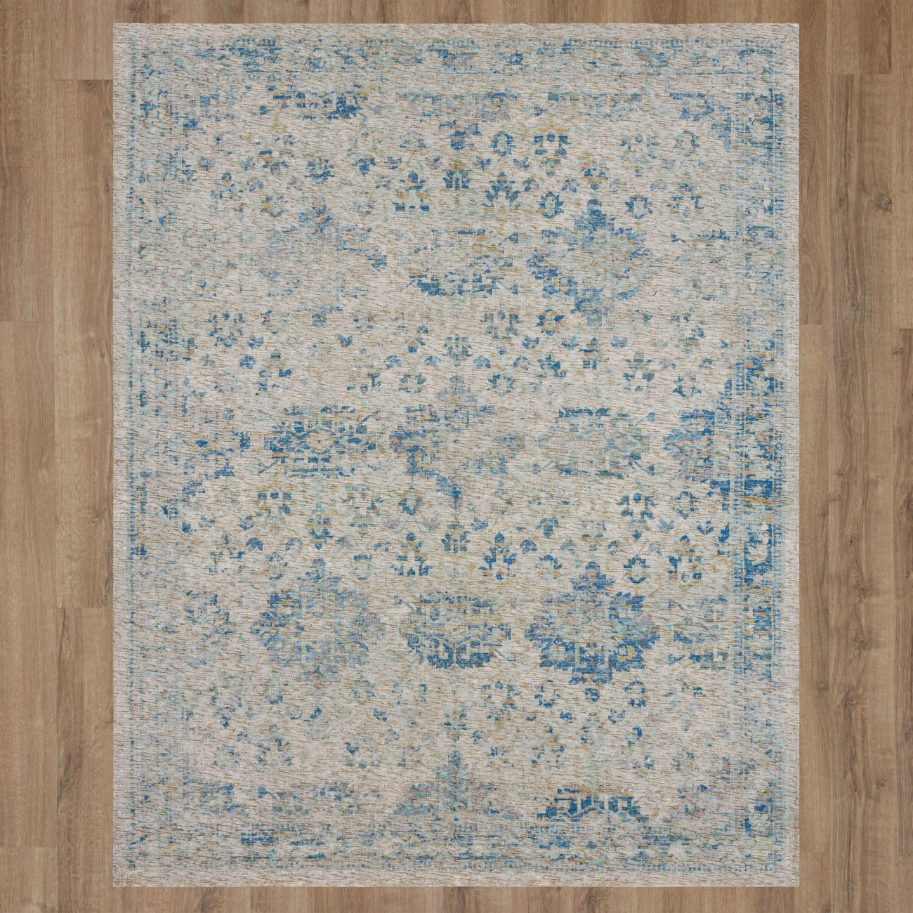 R1219-404-096120 - Karastan - Zula - Witsand Blue - 8' X 10'