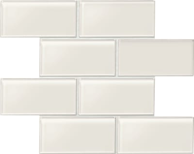 AM50361P - White 3 x 6 Glossy