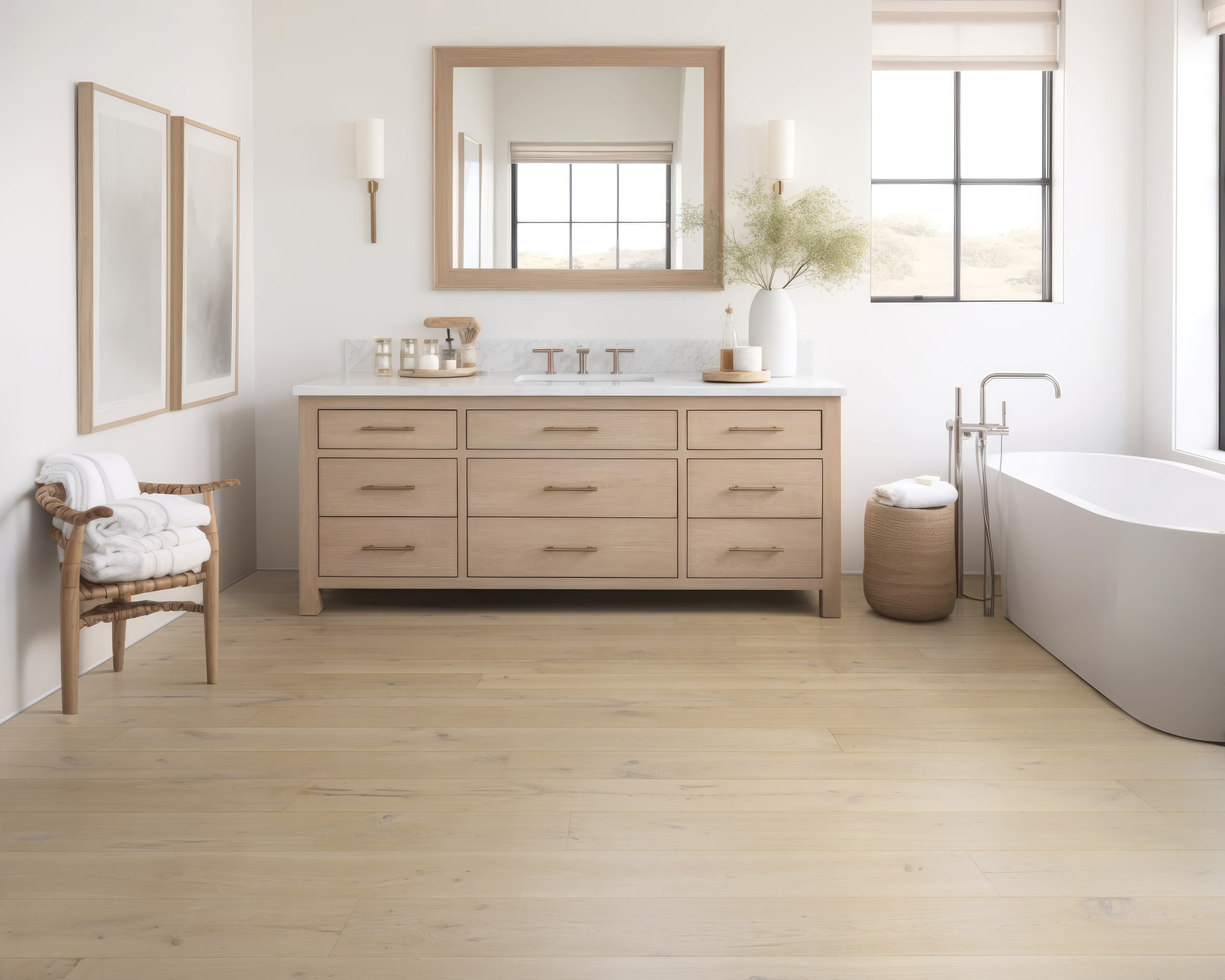 Mohawk TecWood Enhanced - Madera Trace - Topeka Taupe Oak