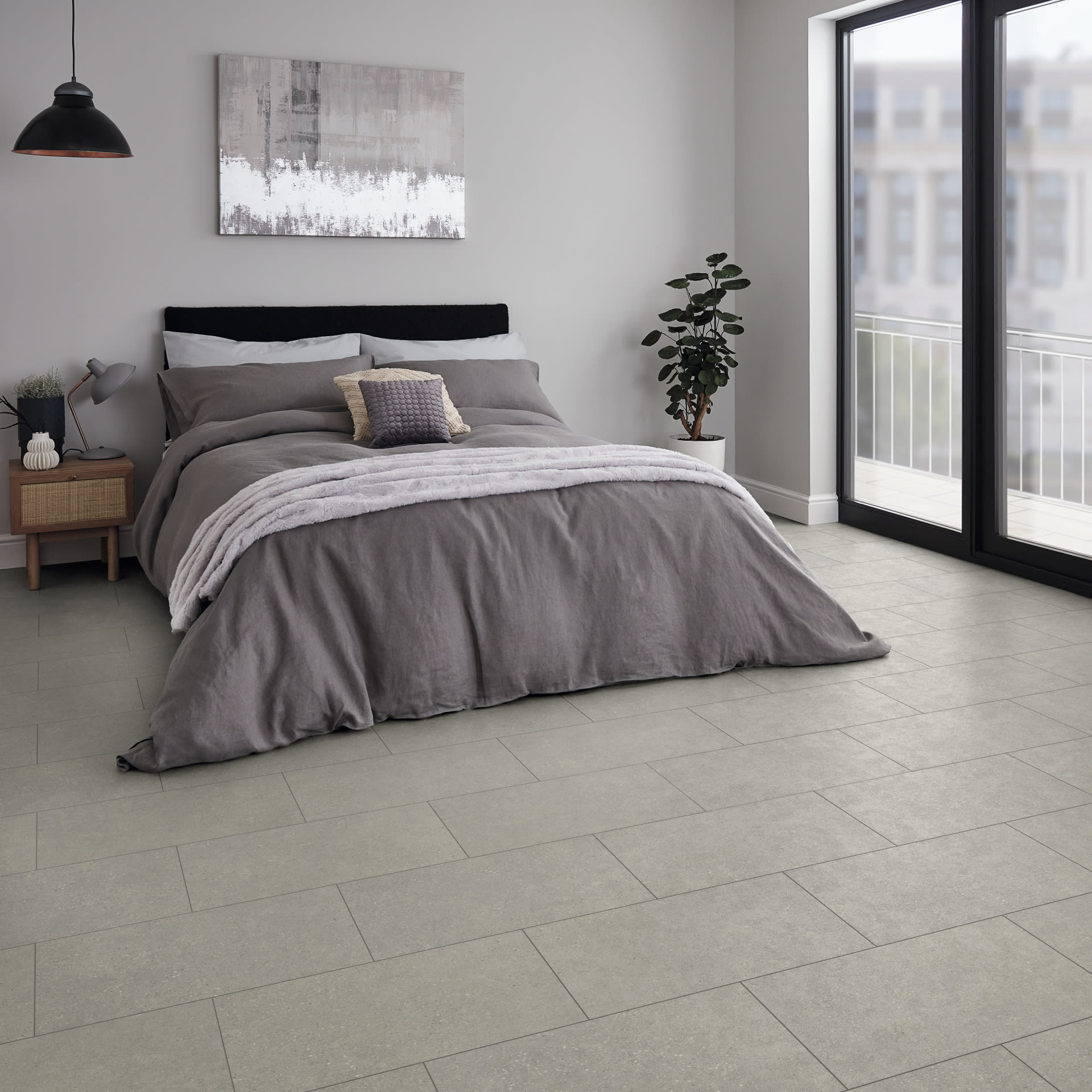 Karndean - Knight Tile Gluedown - Olten Stone