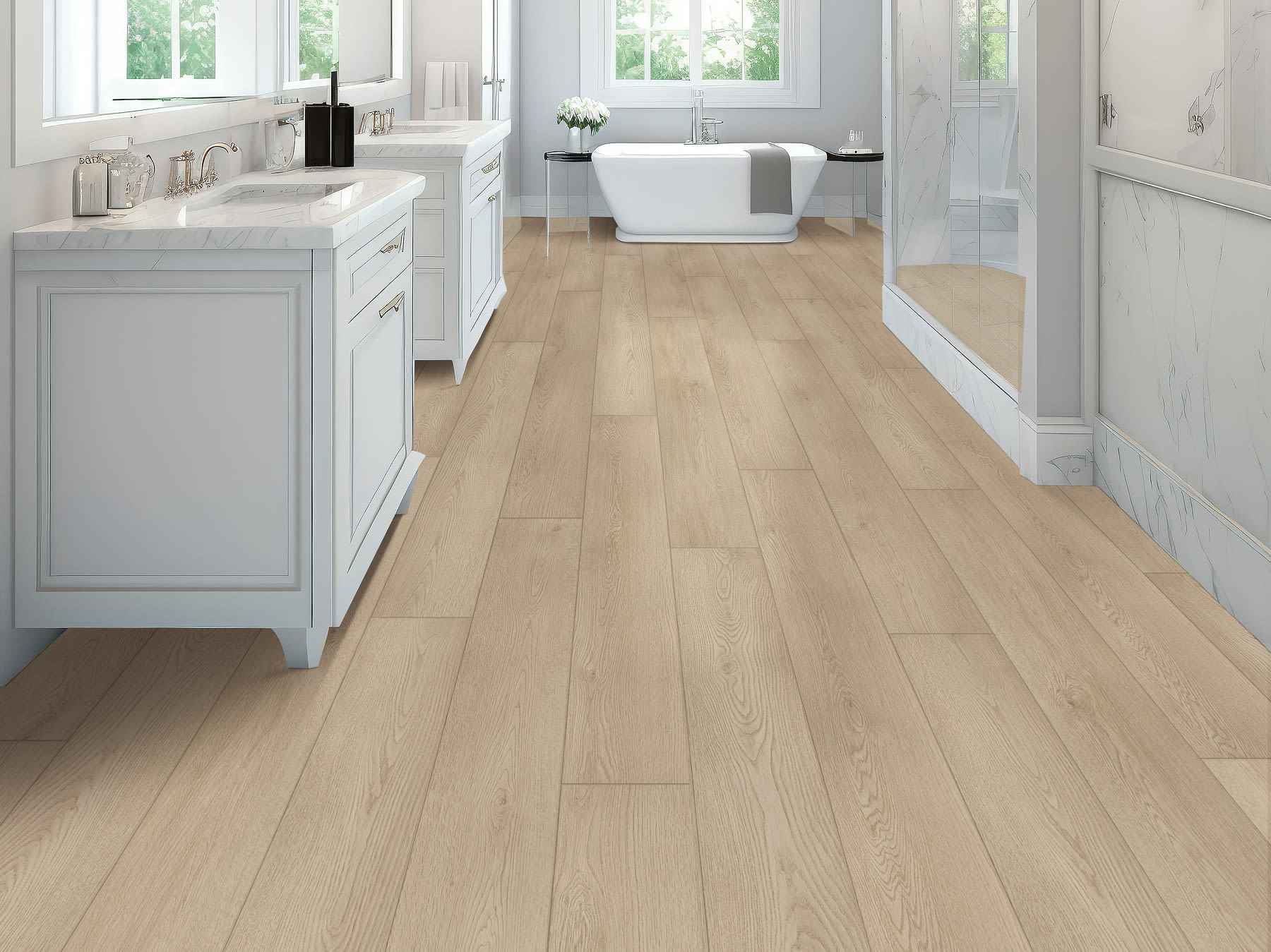 Shaw Floorte Pro - Starting Line - Sunlit Beige