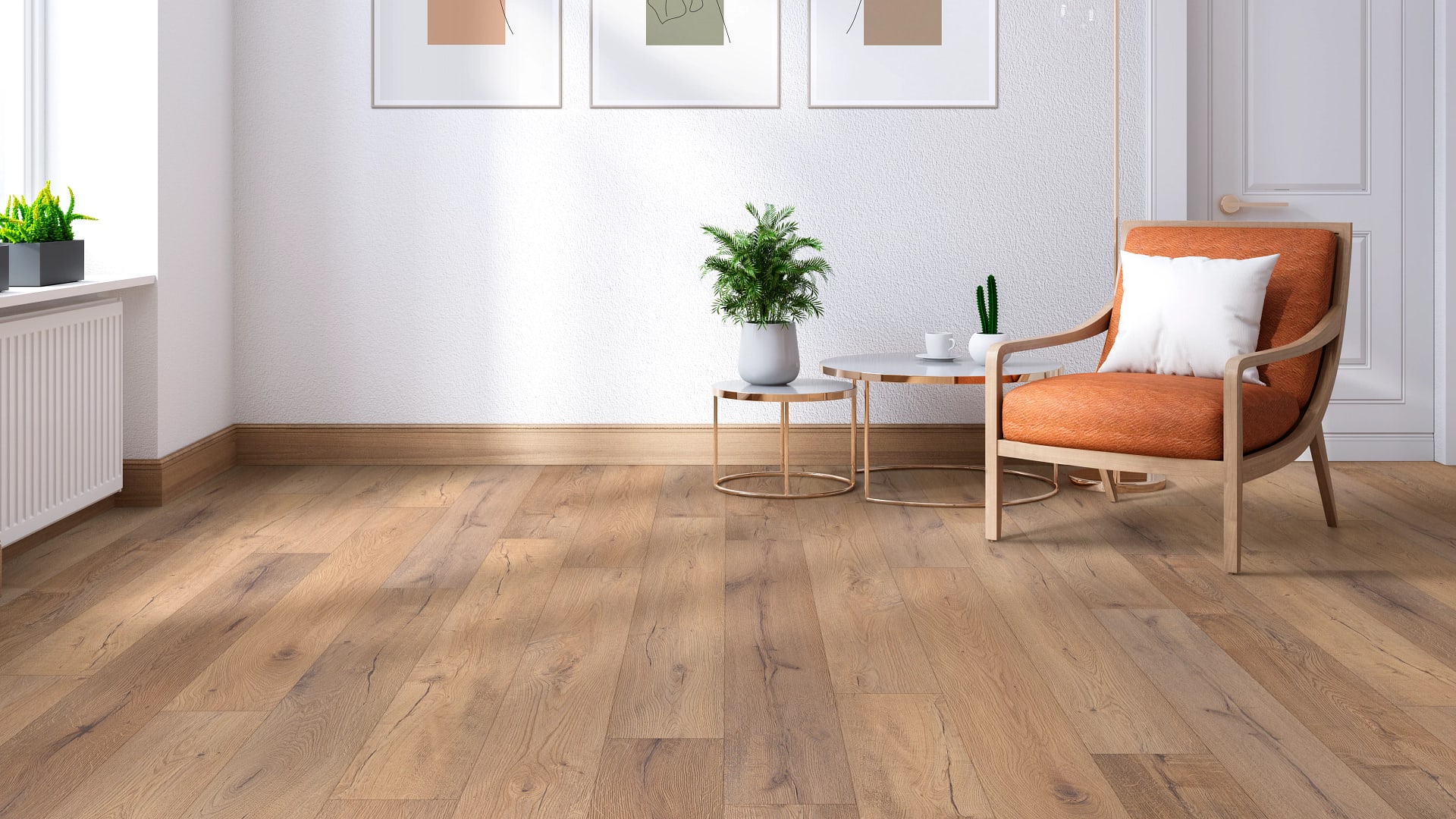 COREtec Soft Step - Premium 9 x 72 Integrated Bevel - Sand Dollar Oak