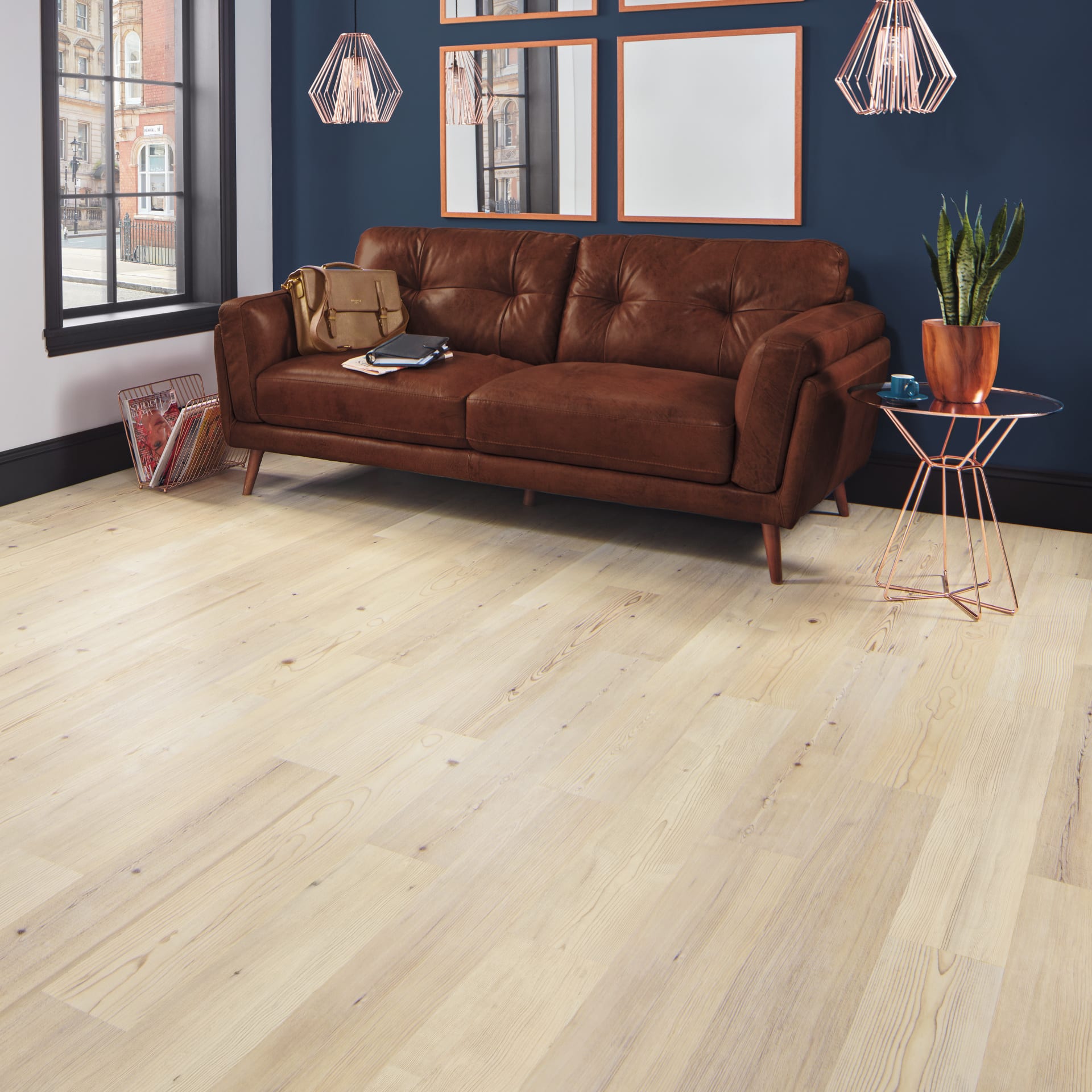 Karndean - Knight Tile Rigid Core 6 x 36 - Natural Scandi Pine