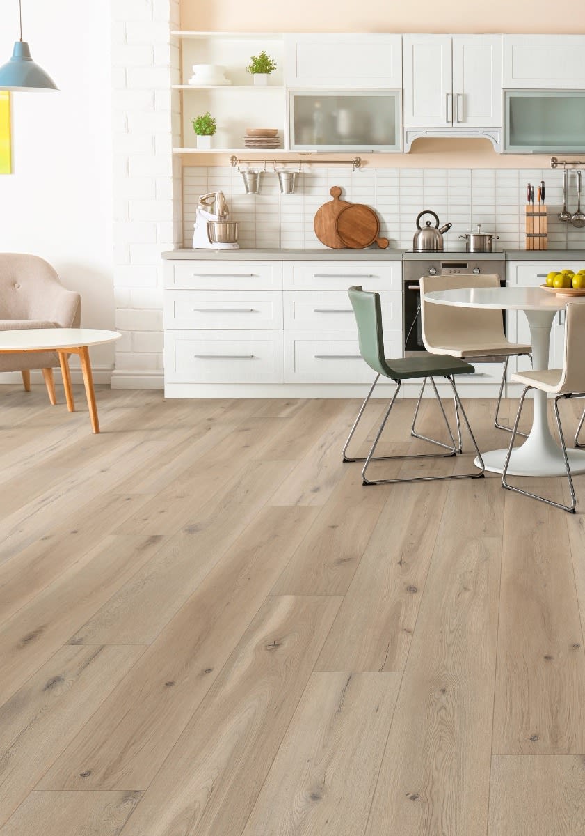 COREtec Soft Step - Premium 9 x 72 Integrated Bevel - Sea Salt Oak