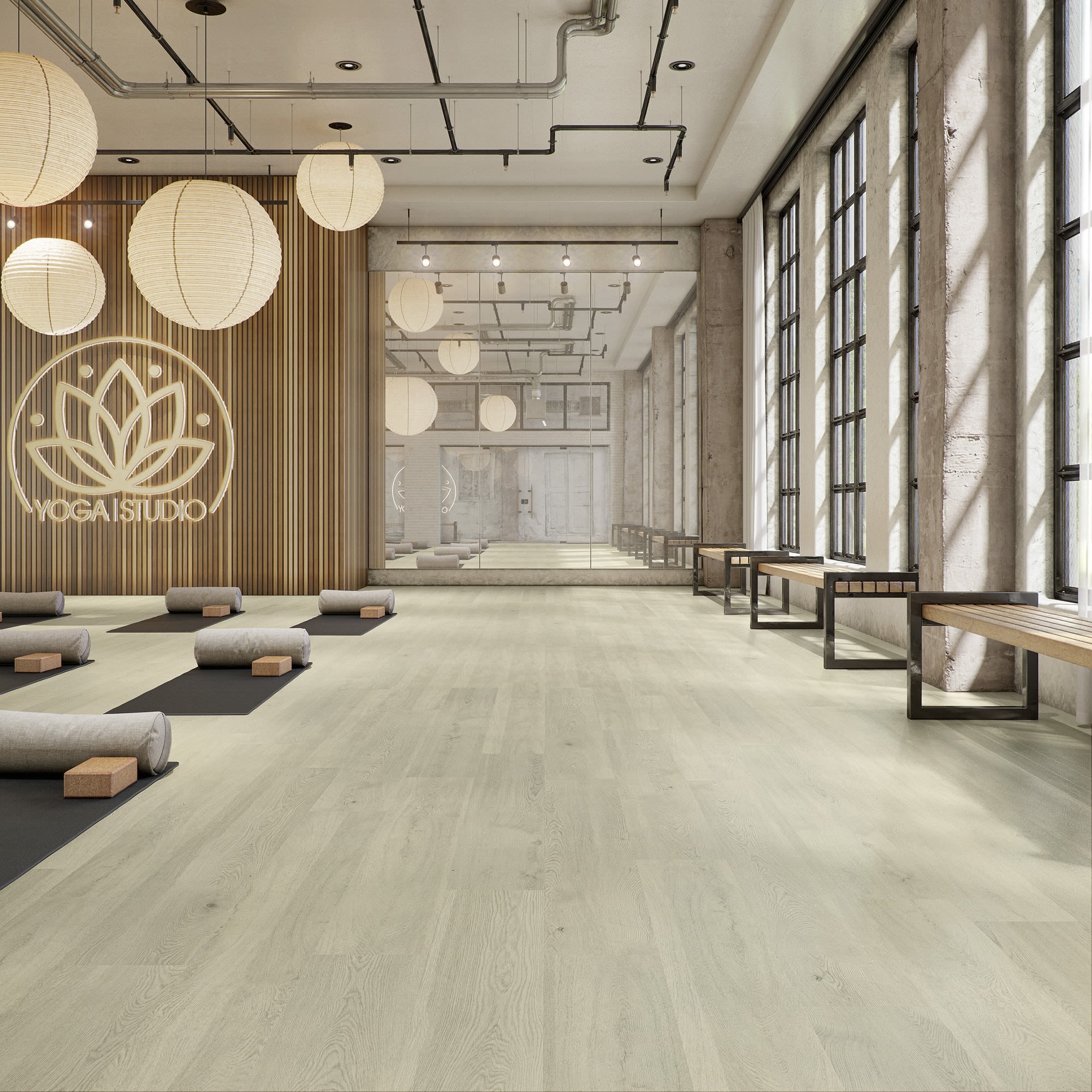 Daltile ProSeries - Asher Bend Rigid Click - Picket Fence