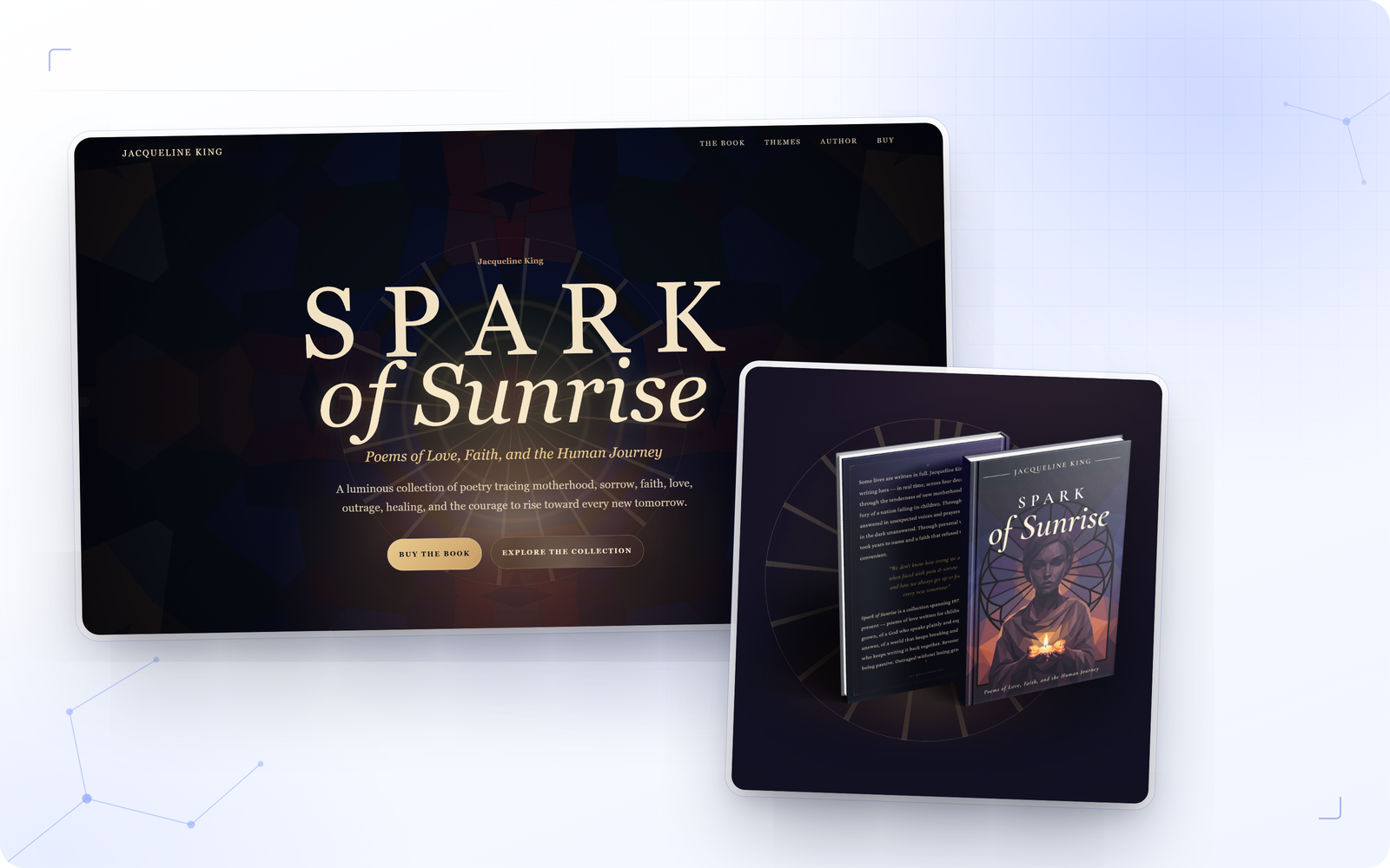 Spark of Sunrise — Author Book Website