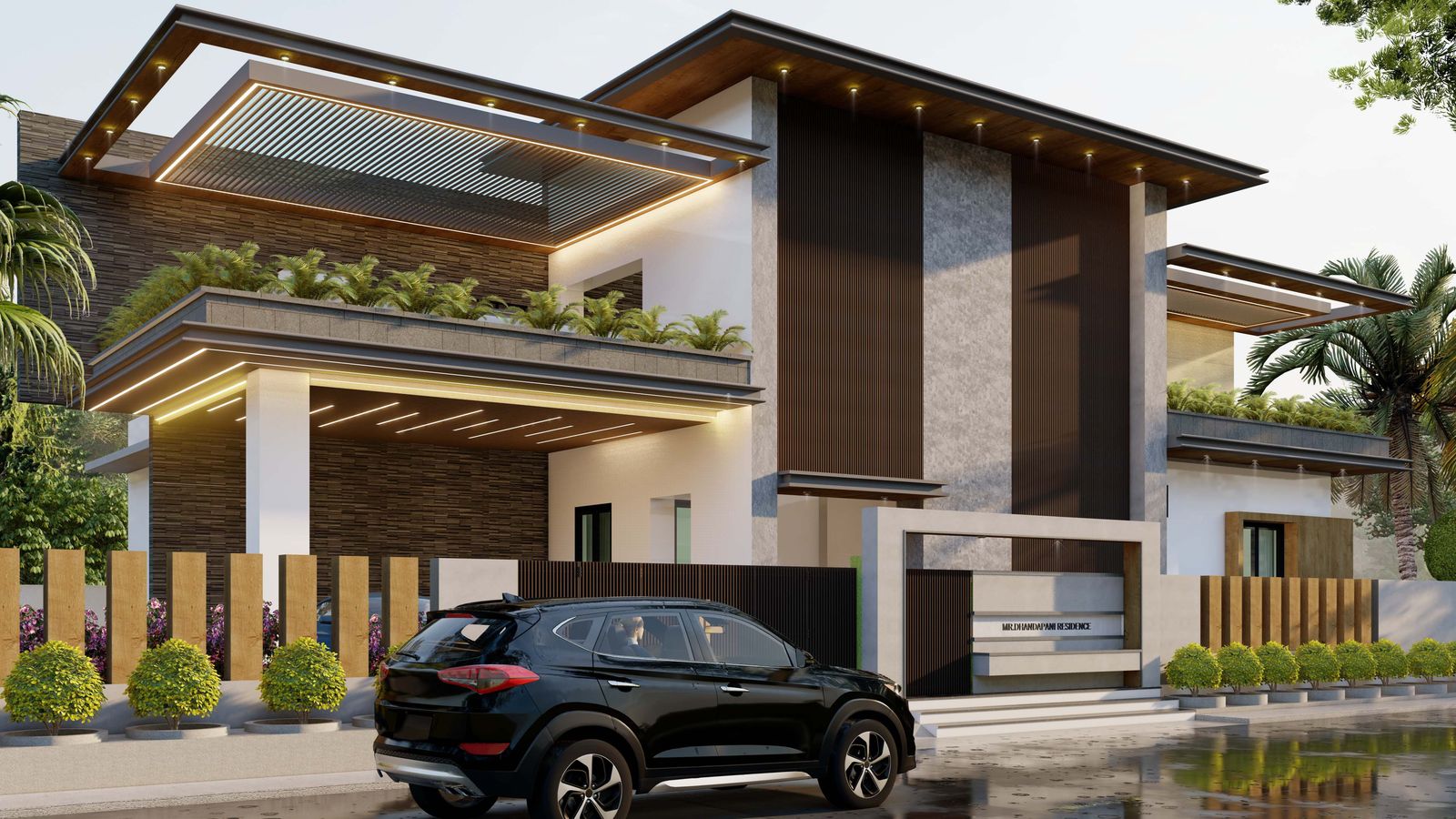 The Courtyard House — 2