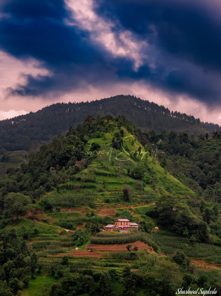 Terraced Hills, Kathmandu Valley
