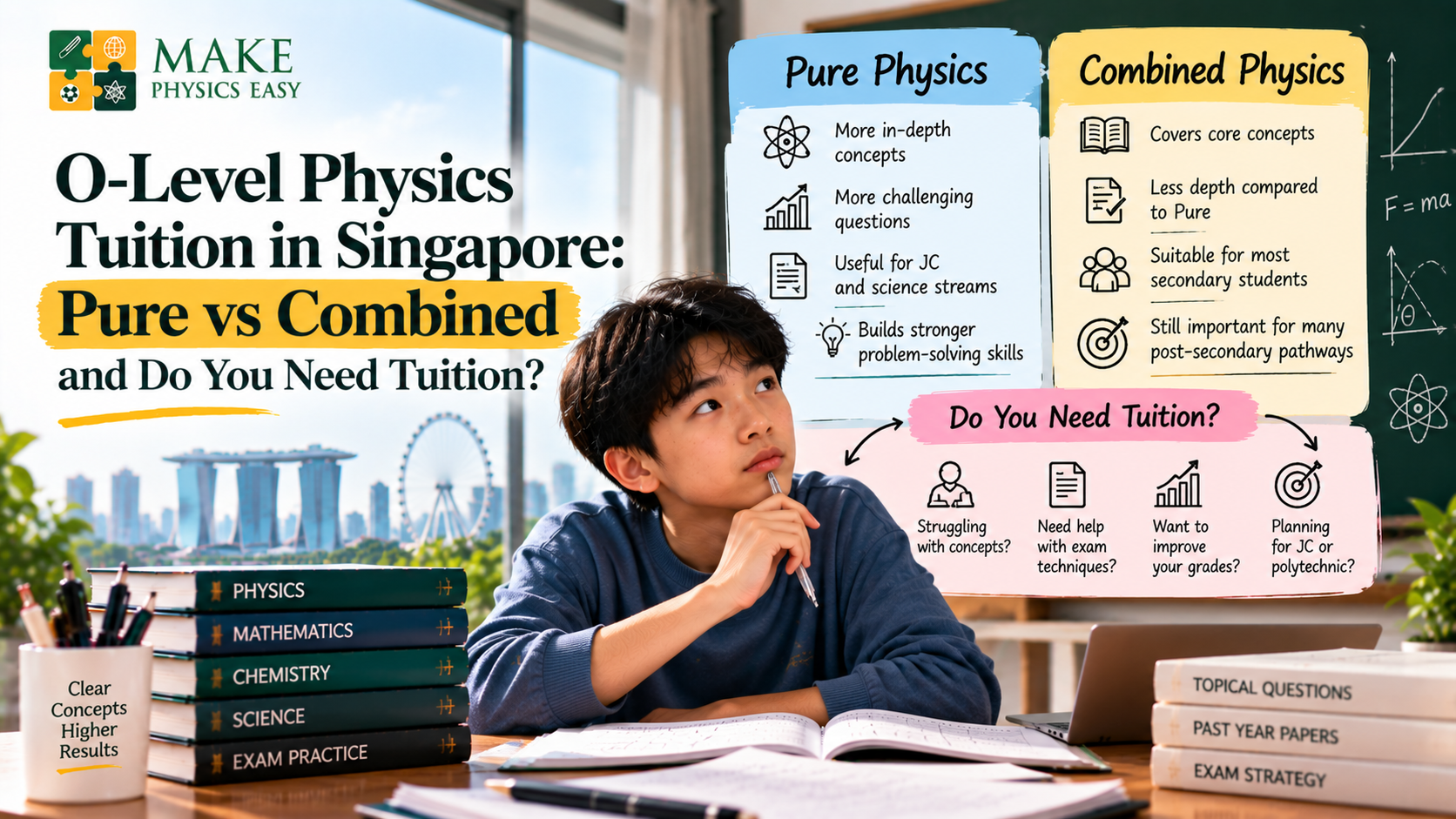 O-Level Physics Tuition in Singapore: Pure vs Combined