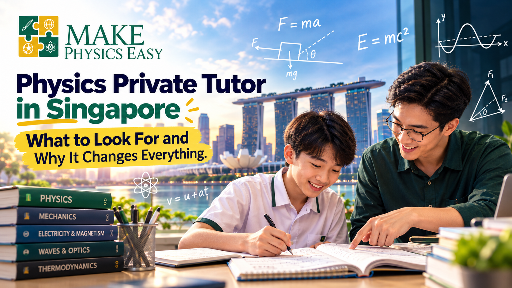 Physics Private Tutor in Singapore: What to Look For and Why It Changes Everything