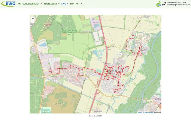 Screenshot Energiewende Garching