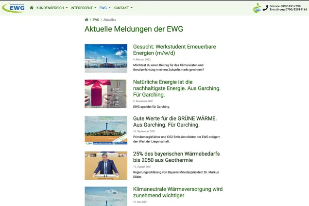 Screenshot Energiewende Garching