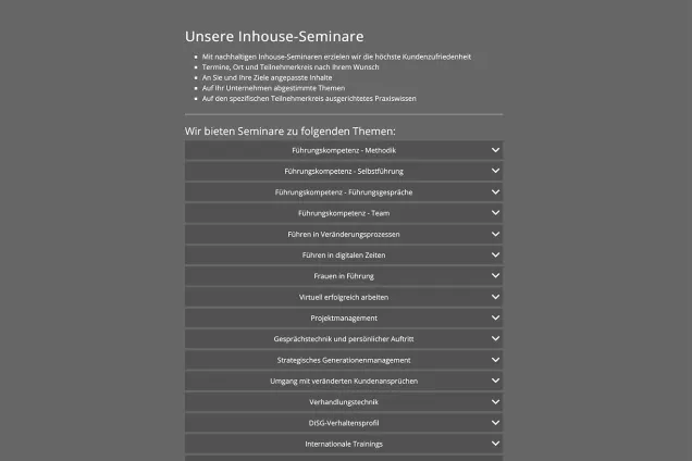 Screenshot Waßmuth Seminare