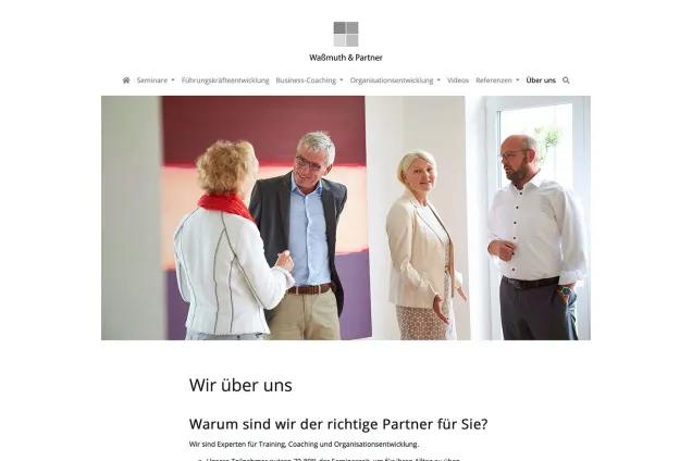 Screenshot Waßmuth Seminare