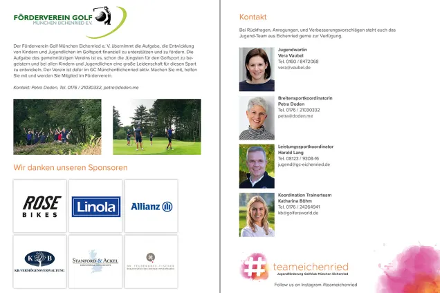 Screenshot Jugendgolf