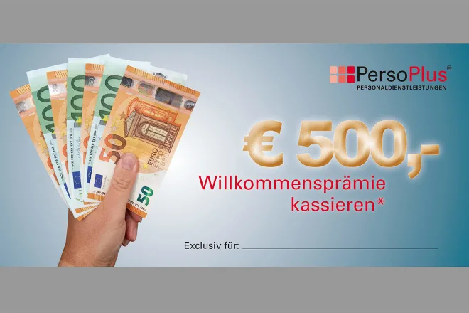 PersoPlus Prämienflyer