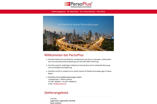 PersoPlus Personaldienstleistungen