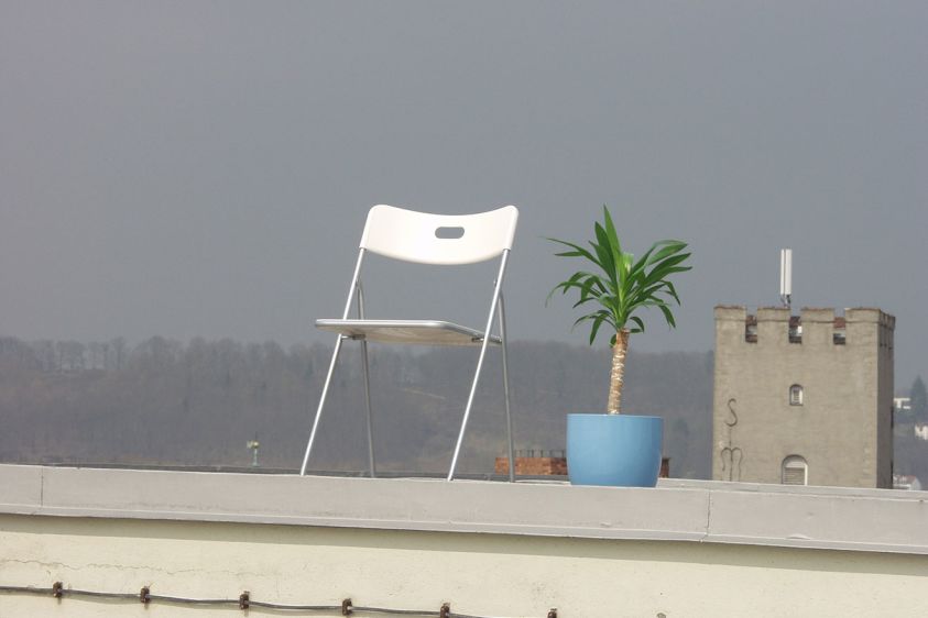 Dachterrasse in Regensburg