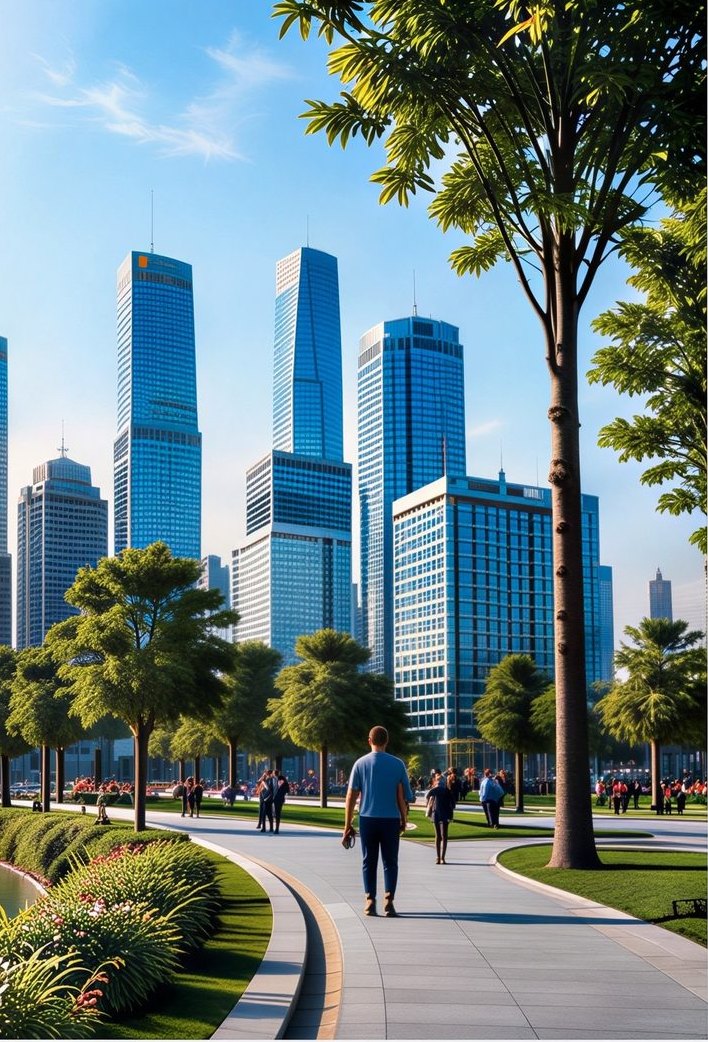 Smart Cities — Connected environments for better living.