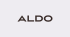 ALDO's logo