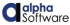 Alpha Software's logo