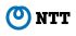 NTT's logo