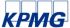 KPMG's logo