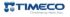 TIMECO's logo